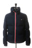 Moncler Blue Brazeau Wool Down Coat