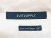 SuitSupply Blue Striped Flannel Suit