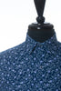 Robert Graham Blue Floral Print Classic Fit Shirt