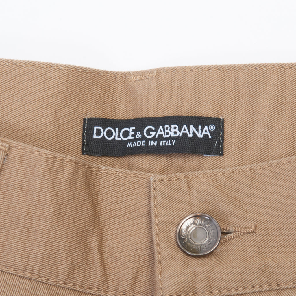 Dolce&Gabbana Brown 16 Classic Fit 5-Pocket Pants