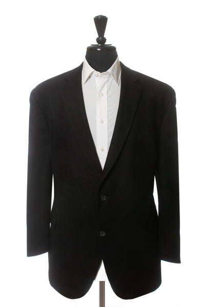 Jack Victor Exclusive Collection Black Pure Cashmere Blazer