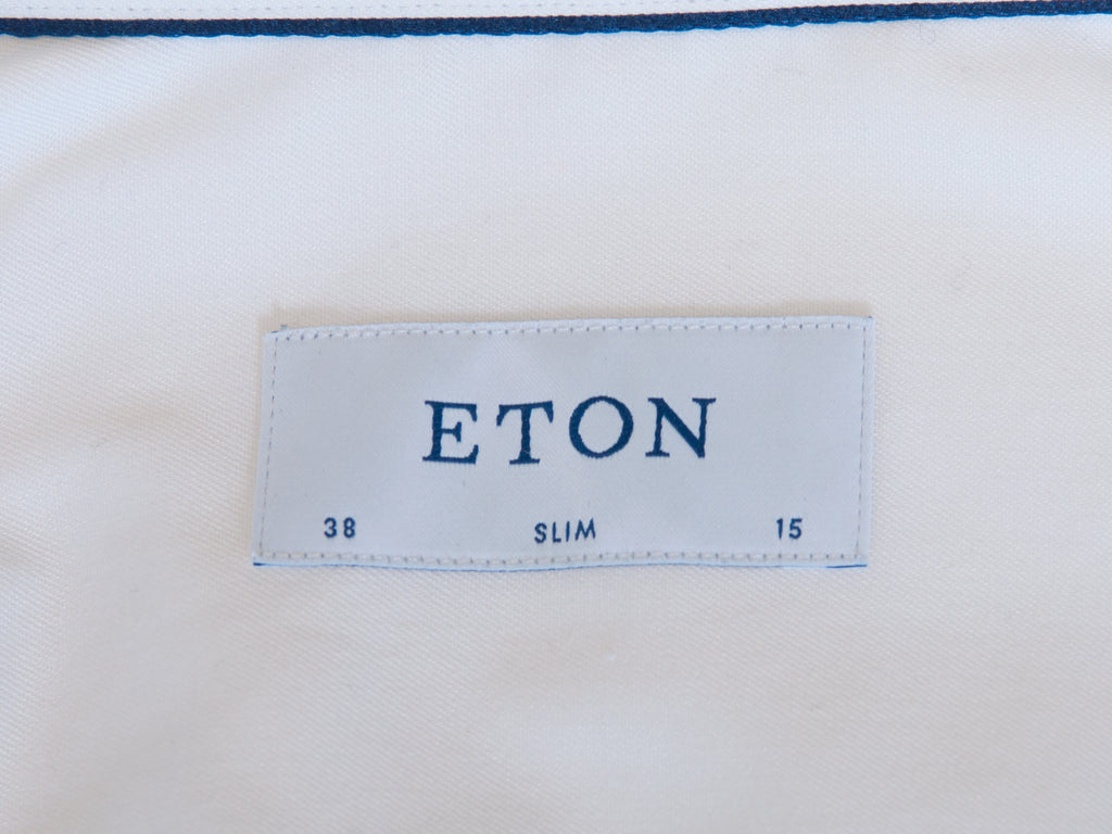 Eton White Slim Fit Shirt