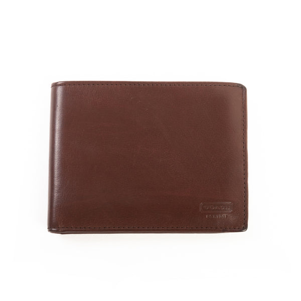 Mens tan leather best sale wallet