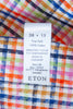 Eton Multi Check Fine Twill Slim Fit Shirt