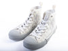 Dior White Oblique Canvas High Top Sneaker