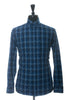 Robert Graham Modern Americana Blue Check Tailored Fit Shirt