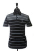 Hugo Boss Black Striped Modern Fit Paddy3 Polo Shirt