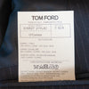 Tom Ford Black Striped Silk Wool O’Connor Suit