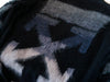 Off-White Black Brushed Mohair Sweater