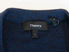 Theory Blue Piccard Cashwool V-Neck Sweater