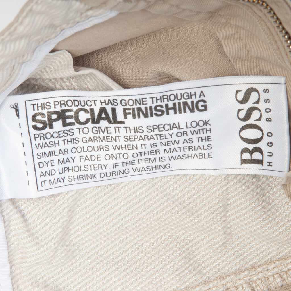 Hugo Boss Beige Rice-1D Modern Essential Chinos