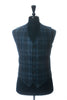 Boglioli Navy Blue on Grey Check Dover Vest