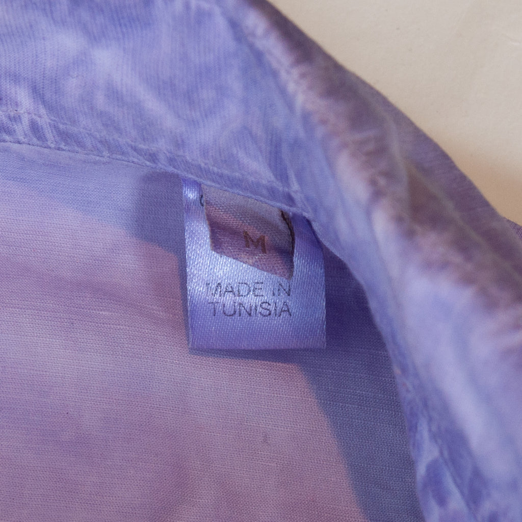 Massimo Alba Purple Dip Dyed Shirt