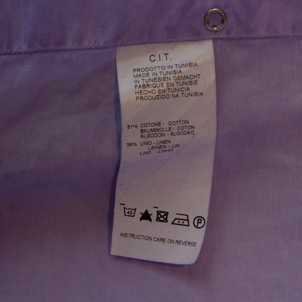 Massimo Alba Purple Dip Dyed Shirt