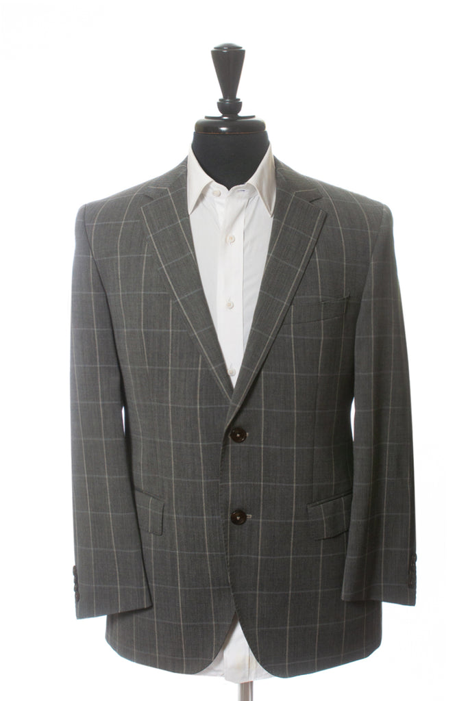 Hugo Boss Grey Check Smith7/1 Blazer