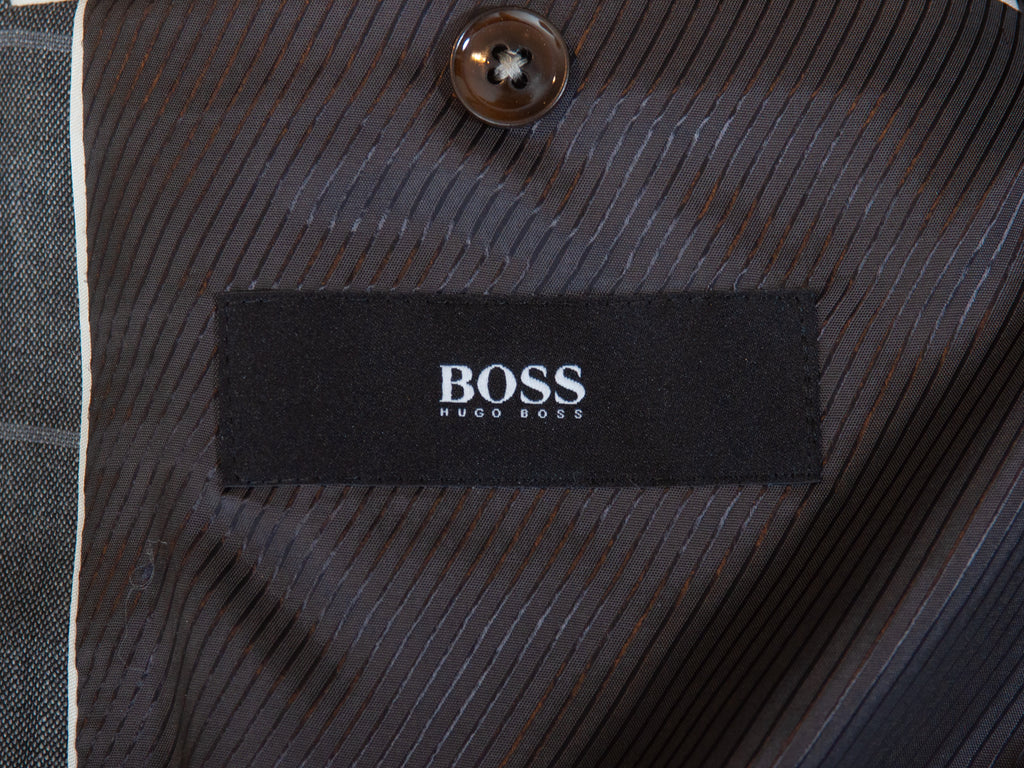 Hugo Boss Grey Check Smith7/1 Blazer