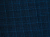 Canali Dark Blue Check Wool Blazer