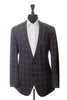 Coppley Purple Check Loro Piana Summertime Silk Linen Grant Blazer