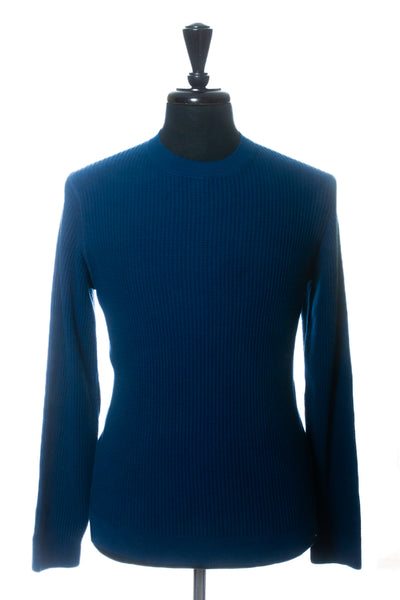 Brax NWT Infinity Blue Rick Round Neck Sweater