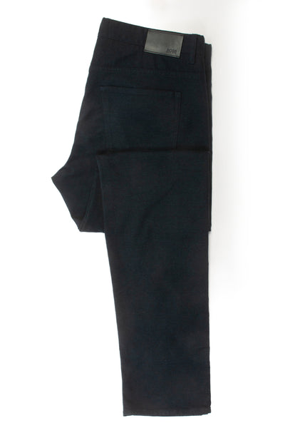 Hugo Boss Navy Blue Delaware Slim Fit Stretch Pants