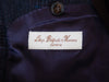 Luigi Bianchi Sartoria Merlot Check Wool Linen Blazer