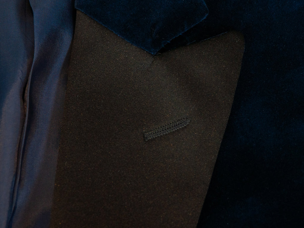 Coppley Navy Blue Velvet Jason Dinner Jacket