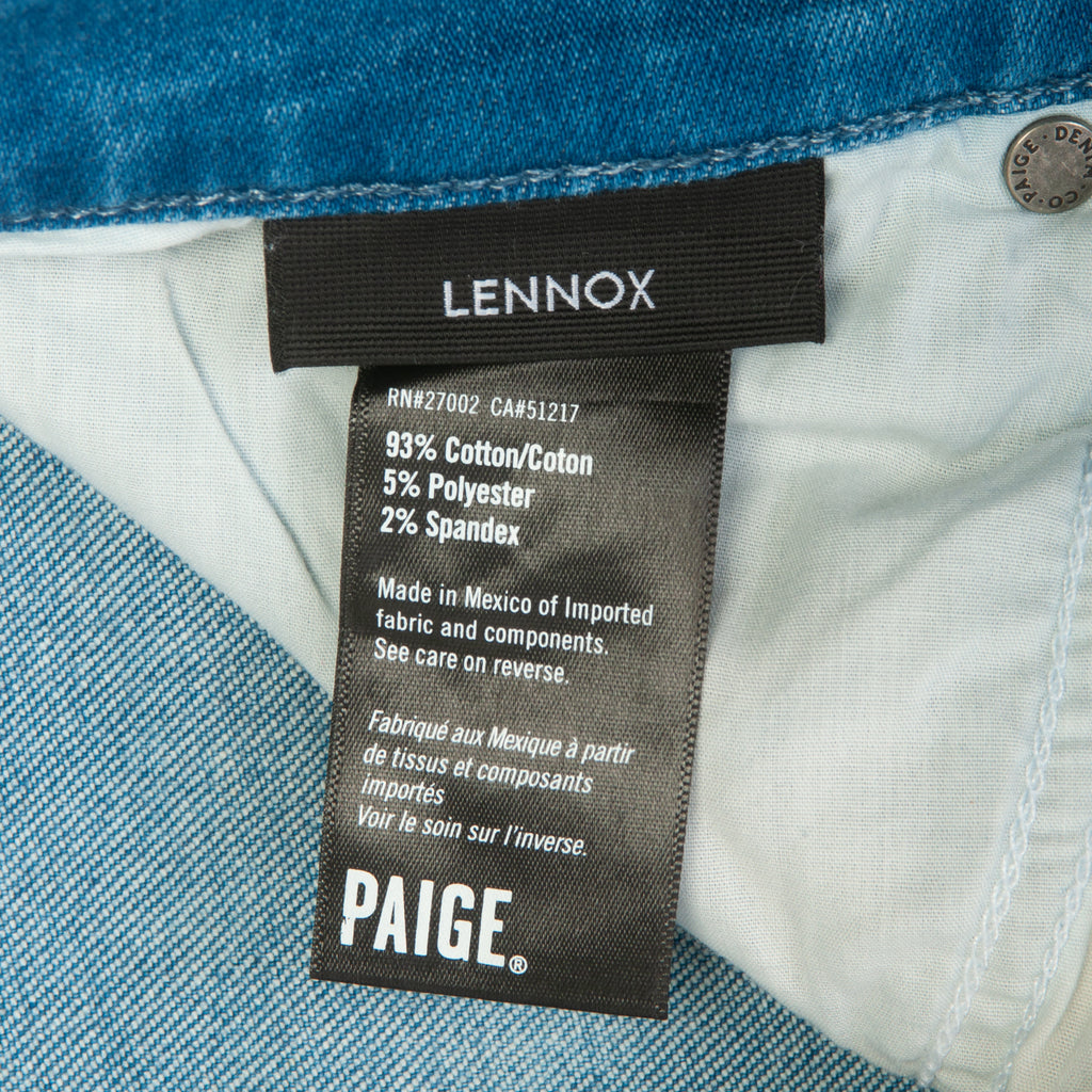 Paige Dimitri Blue Lennox Jeans