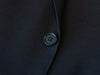 Canali 1934 Black Wool Twill Blazer