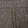 Etro Brown Silk Tweed Trousers