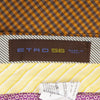 Etro Brown Check Stretch Wool Trousers