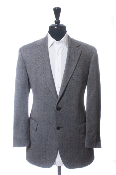 Brooks Brothers Grey Herringbone Blazer