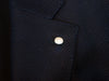 Luigi Bianchi Dark Blue Cashmere Blend Blazer