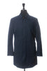 Private White Deep Ocean Blue Ventile Waterproof Trench Coat