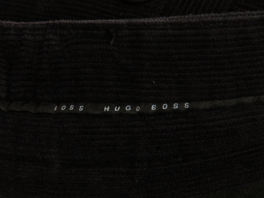 Hugo Boss Black Corduroy Chuck Pants