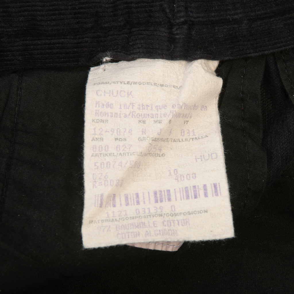 Hugo Boss Black Corduroy Chuck Pants