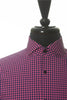 Hugo Boss Navy on Pink Check Slim Fit Jager Dress Shirt