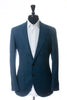 Moon Blue Merino Wool Tweed Blazer