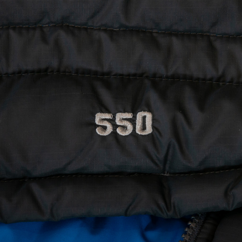 The North Face Grey 550 Goose Down Puffer Vest