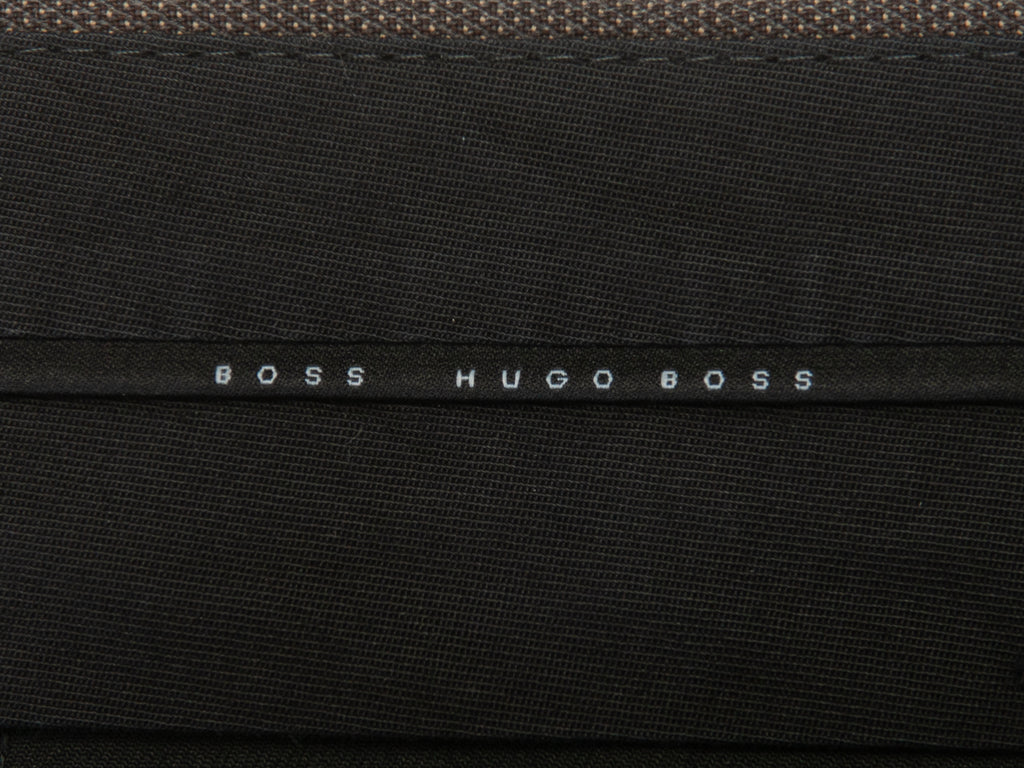 Hugo Boss Brown Parker2 Wool Pants