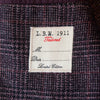 LBM 1911 Limited Edition Burgundy Check Blazer