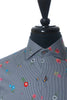 Robert Graham Grey Floral Print Shirt