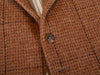 Polo Ralph Lauren By Corneliani Brown Check Tweed Vest