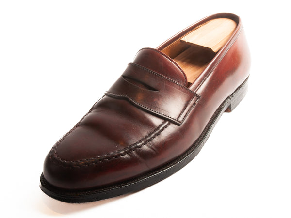 Crockett & Jones Brown Boston Penny Loafers