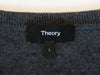 Theory Grey Riland P_Harman V-Neck Sweater