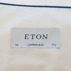 Eton White Diamond Twill Contemporary Fit Shirt