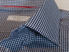 Eton Black on Grey Check Contemporary Fit Shirt