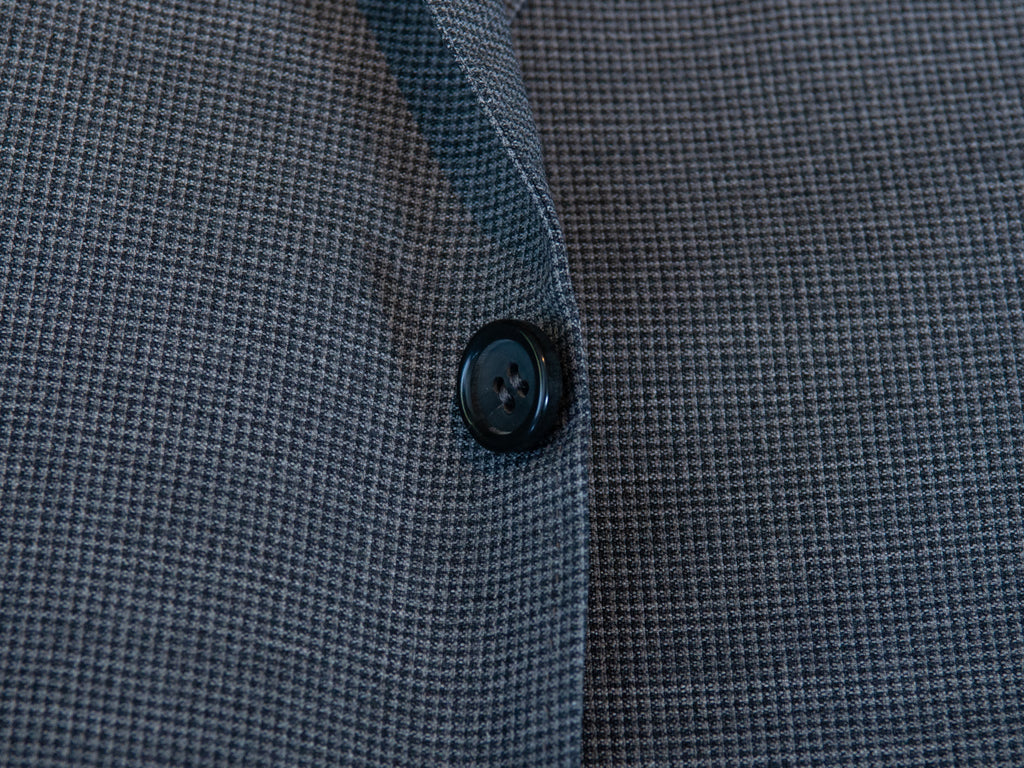 Canali Kei Grey Check Blazer