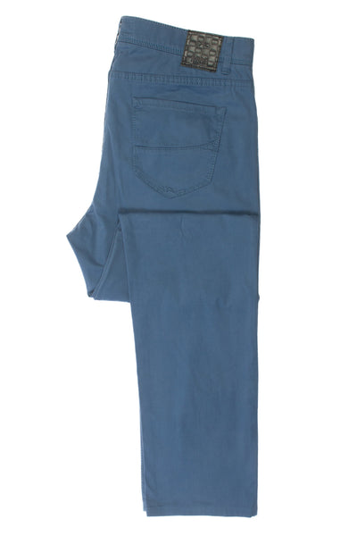 Brax Washed Blue Cadiz Straight Blue Chinos