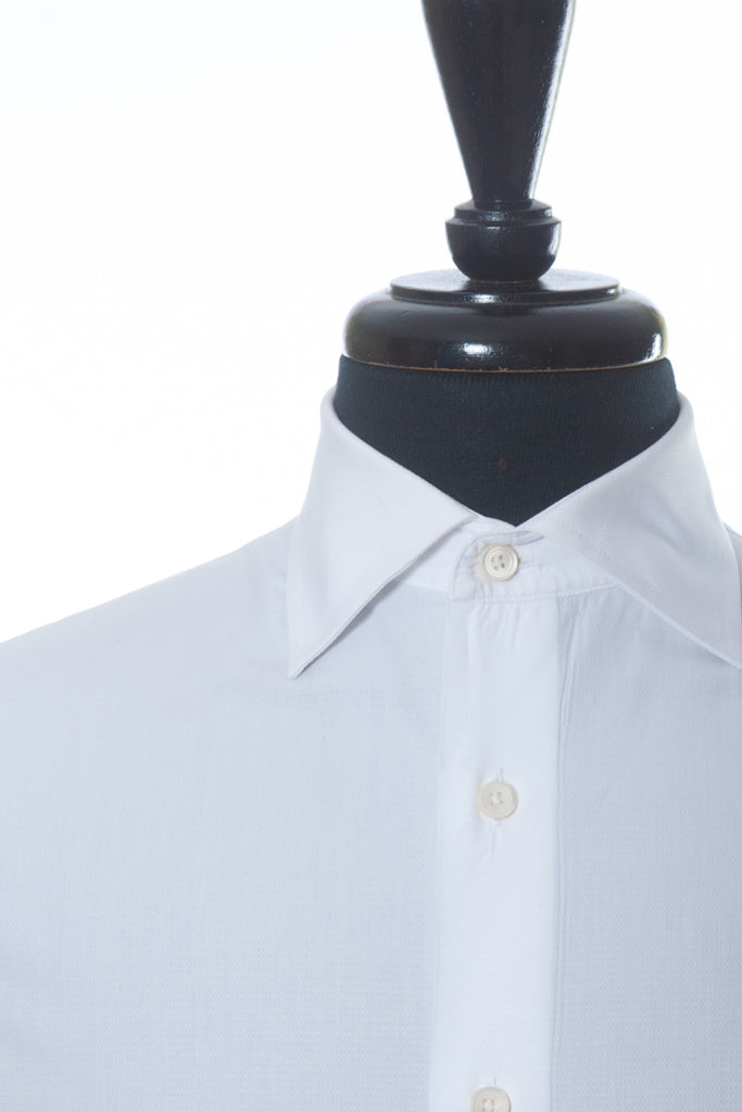 Canali 1934 White Cotton Dress Shirt