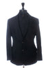 Corneliani ID Black Cashmere Blend Winter Blazer